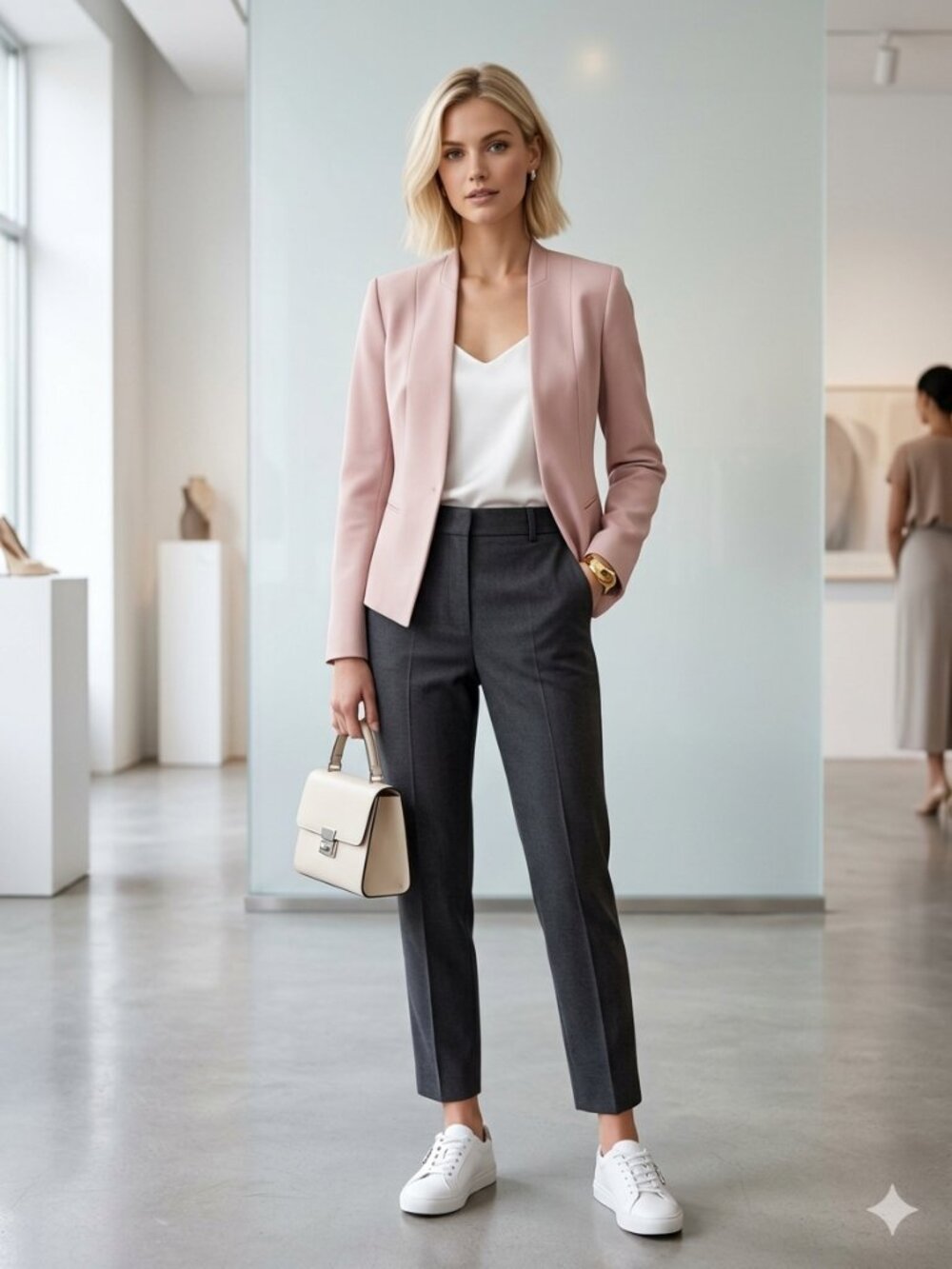Forever 21 Blush Short Jacket – Size S